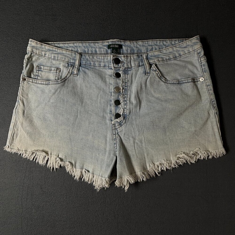 Wild Fable‎ 5 Button Jean Shorts Size 18